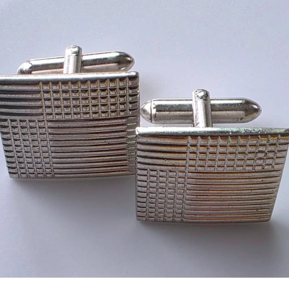 Vintage Cufflinks, Tie Clips, Tie Pin Lot - Assorted Designs Gold Silver‎ Tone